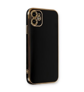 Microsonic Apple iPhone 11 Kılıf Olive Plated Siyah
