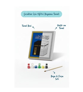 Kubbetü’s-Sahra Şövalesiz Boya Seti 20x20