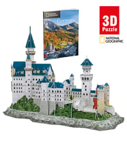 Cubic Fun National Geographic Serisi Neuschwanstein Kalesi 3D Puz
