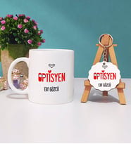 Optisyen Kupa Bardak ve Anahtarlık
