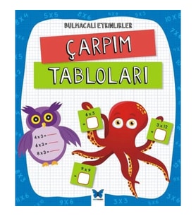 Bulmacalı Etkinlikler - Çarpım Tabloları