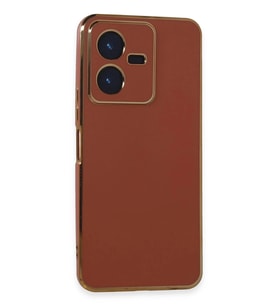 Durukar® Vivo Y22 2022 Kılıf Volet Silikon - Kırmızı