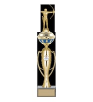 ODAK KUPA - Figürlü Kupalar - Okçu Figürlü Kupalar FG-074 C - 48 cm