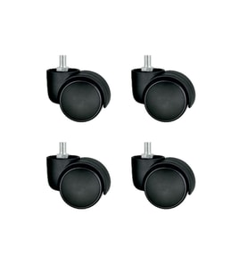 Bürosit Plastik Vidalı Teker - 50MM HKS152 - 4 Adet