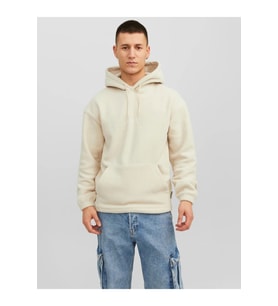 Jack & Jones Jorsilverlake Erkek Sweatshirt 12242470 (Bej)