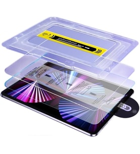 Lexroo Kolay Kurulum Mekanizmalı Tablet Cam iPAD A16 10.Nesil 10.9 10.2 Air 11 2025 ile Uyumlu