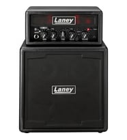 Laney MINISTACK-B-IRON Elektro Gitar Amfisi (Eğitim - Bluetooth Mini Stack)  Ironheart Serisi Ton Karakteri, 4x3 İnç Hoparlörler, Pil veya Adaptörle Çalışma, LSI (Laney Smartphone Insert)  Ölçüler: 295 x 205 x 105 mm