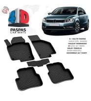 Drs Tuning Passat B7 4D Araca Özel Havuzlu Kauçuk Paspas 2011-2014