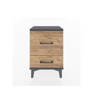 Arges Komodin 2 Çekmeceli 44x30x64 Antrasit-Çam