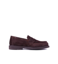 Shoetyle - Hakiki Süet Deri Kahverengi Erkek Loafer - 250-1975