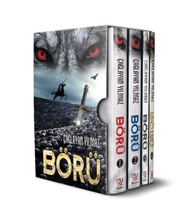 Börü Kutulu Set - 4 Kitap Takım (Krem)