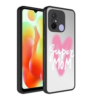 Xiaomi Redmi 12C Kılıf Aynalı Desenli Kamera Korumalı Parlak Mirror Kapak (Renksiz)
