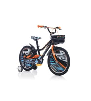 Corelli Raptor 20 Jant Erkek Çocuk Bisikleti Siyah Turuncu