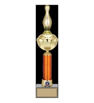 ODAK KUPA - Figürlü Kupalar - Bowling / Pin Figürlü Kupalar FG-055 A - 46 cm