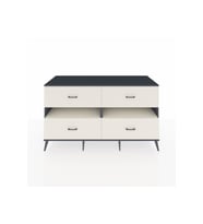 Kronos Konsol 2 Raflı 4 Çekmeceli  176x59x99 Antrasit-Aytaşı