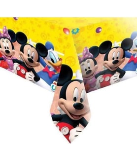 Mickey Kırmızı MASA ÖRTÜSÜ 120X180cm PK:1-