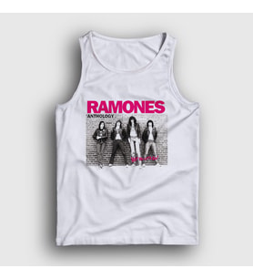 Presmono Unisex Beyaz Anthology Ramones Atlet 169358tt