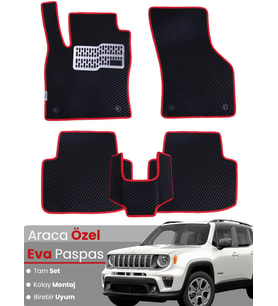 JEEP RENEGADE (2020-2025) Uyumlu EVA Paspas Tam Set–Araca Özel,Kolay Montaj,Su Geçirmez