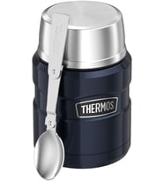 Thermos Sk3000 Stainless King Yemek Termosu 0.47 Lt Gece Mavisi Çelik Termos (Çok Renkli)
