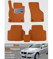BMW 3 SERİSİ E90 SEDAN (2005-2013) Uyumlu EVA Paspas Tam Set–Araca Özel,Su Geçirmez