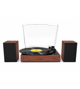 Record Master RM-519 Pikap - Bluetooth Özellkli - 33 ve 45 Devir Plaklar ile Uyumlu - Güçlü Ses