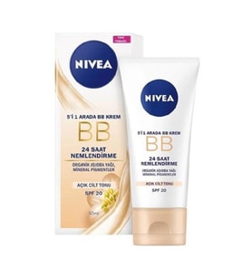 Nivea BB Krem Hepsi Bir Arada Nemlendirici Açık Ton 50 ml