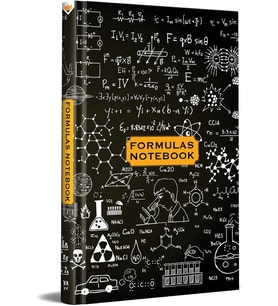 Ve Geometri Temalı Çizgili Not Defteri – 13x21 Cm Sert Kapak 192 Sayfa