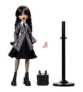 HXJ04 Monster High Wednesday Okul Üniformalı Bebek
