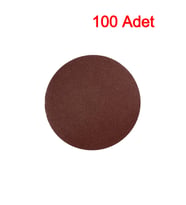 Deliksiz Cırt Zımpara 115 Mm Spiral Avuç Taşlama Matkap Uyumlu (80 KUM) 100 Adet