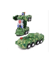 Tank Pilli Sesli Işıklı Çarp-Dön Transformerss Tank