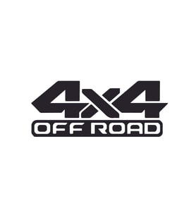 4X4 Off Road Araba Sticker Yapıştırma 18cm 2 Adet