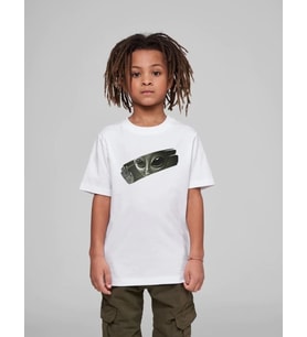 Çocuk Unisex Baskılı T-Shirt - Beyaz