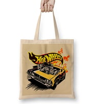 Hot Wheels Hot Yellow Bez Çanta Uzun Saplı
