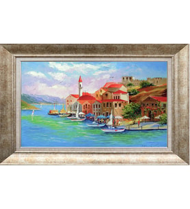 GÜMÜŞ ÇERÇEVELİ TABLO N739