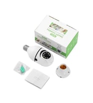 Ev Kamerası Wifi Kamerası Gece Görüşlü Akıllı Ampül Kamera