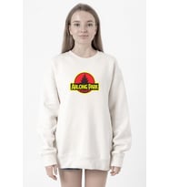 One Piece Anime Arlong Park Beyaz Kadın 2ip Sweatshirt
