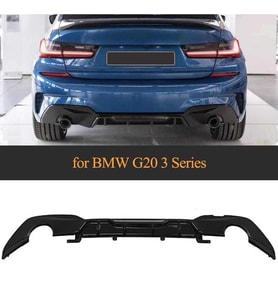 Bmw 3 Serisi G20 M Performans Difüzör Parlak Siyah Piano Black