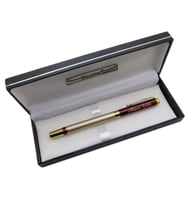 Signator® M594 Slim Gold Kırmızı Roller Kalem  İsme Özel Kalem  Hediyelik Kalem (Karışık)