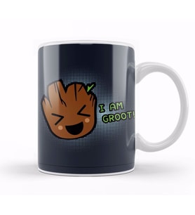 Guardians Of The Galaxy I Am Baby Groot Kupa Bardak Porselen