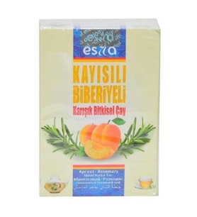 Esila Kayısılı Biberiyeli Karışık Bitkisel Çay 45 Süzen Poşet