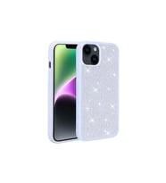 Apple iPhone 13 Uyumlu Kılıf Parlak Taşlı Tasarım Zore Ston Kapak (Açık Mavi)