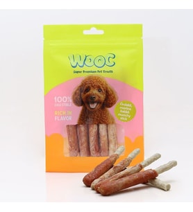 Wooc Ördekli Morina Balıklı Munchy Köpek Ödülü 75 gr