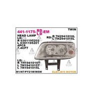 Esse Otomotiv T5 Caravella 04-10 H7 Sol Far - DPO-441-1175L-LD-EM - 7H1941017L