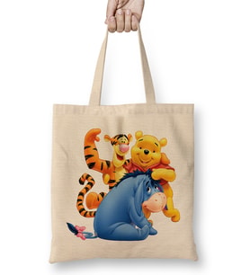 Winnie The Pooh Eeyore 013 Bez Çanta Uzun Saplı