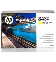Tonersepeti HP 843C C1Q68A Sarı Orjinal Kartuş PageWide XL 4000 Serisi