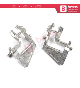Mercedes W169 W245 için Ön veya Arka Dış Kapı Kolu Montaj Destek Braket Kelepçe Seti A1697600234 A1697660501