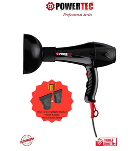 POWERTEC Tr-901 Saç Kurutma & Fön Makinesi ve Vigo Başlık