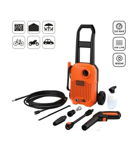 Black+Decker BEPW1650  120 Bar Basınçlı Yıkama Makinesi