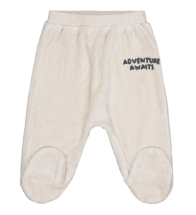 Civil Baby Adventure Awaıts Nakışlı 1-9 Ay Tek Alt Bebe - Bej 1-3 Ay