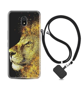 Xiaomi Redmi 8A 8 Pro 9C 9T 10C 11T Pro Kılıf Boyun Askılı Silikon Leon 1323